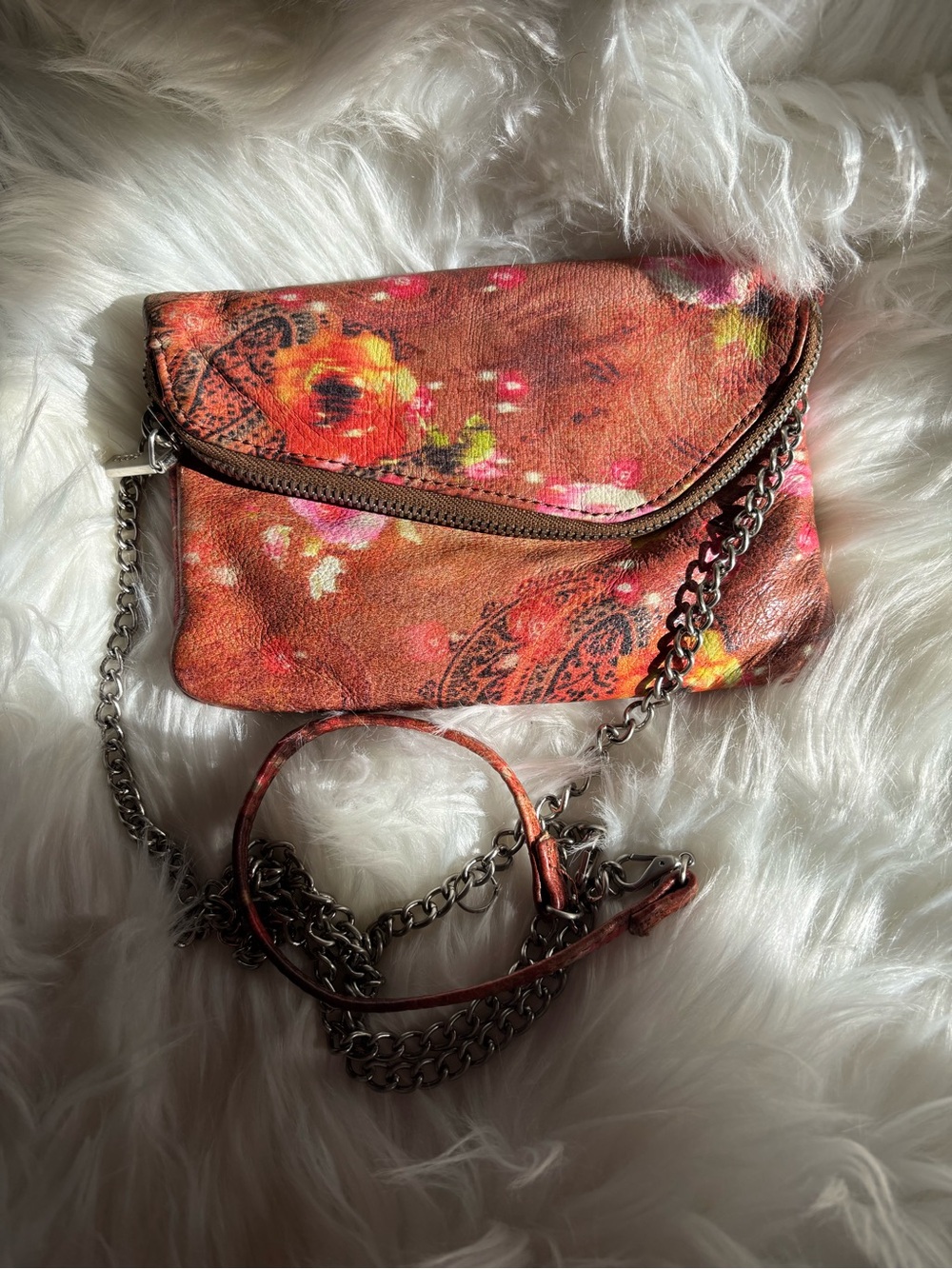 Hobo Floral Crossbody Bag
